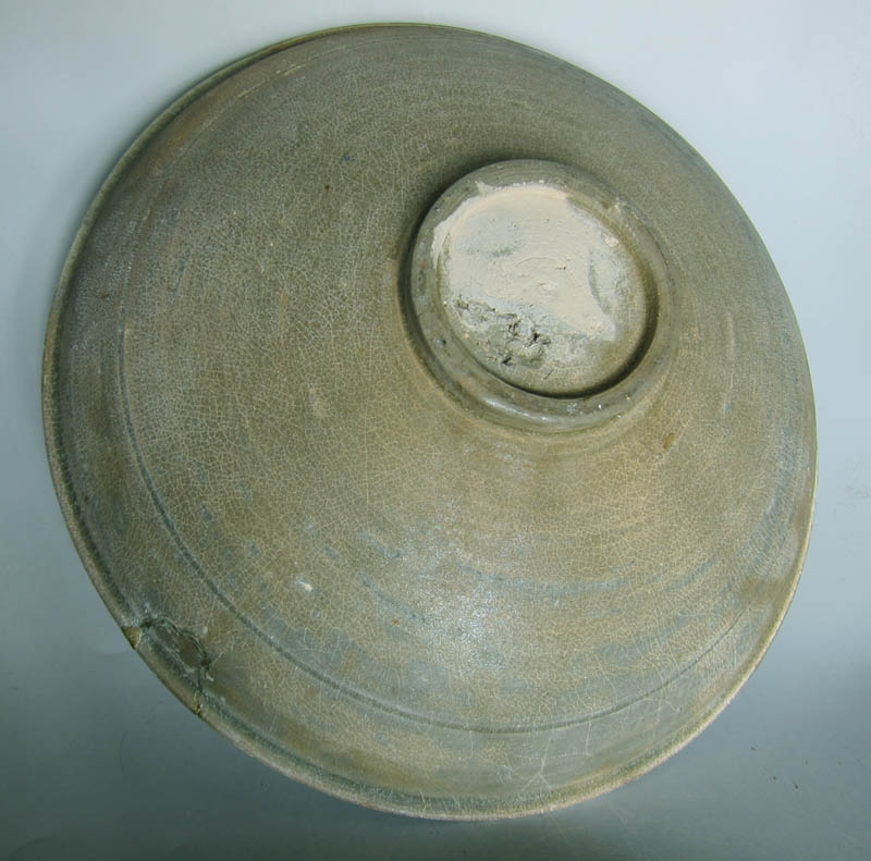 SongJepara wreck Longquan celadon big bowl (geese/floral a)  